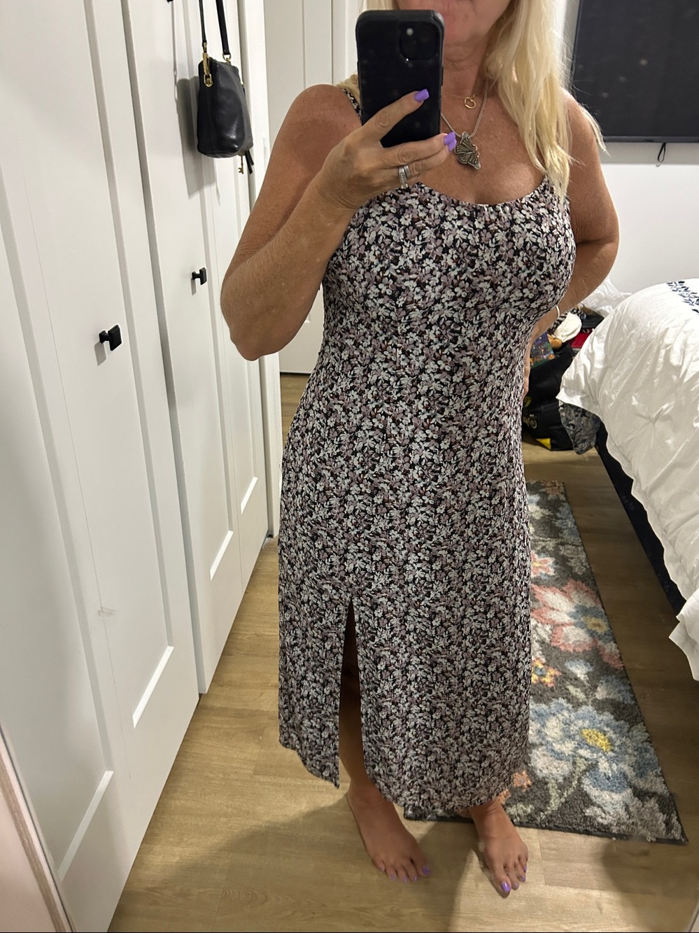 Abercrombie & Fitch Ditzy floral slip dress |Size Medium